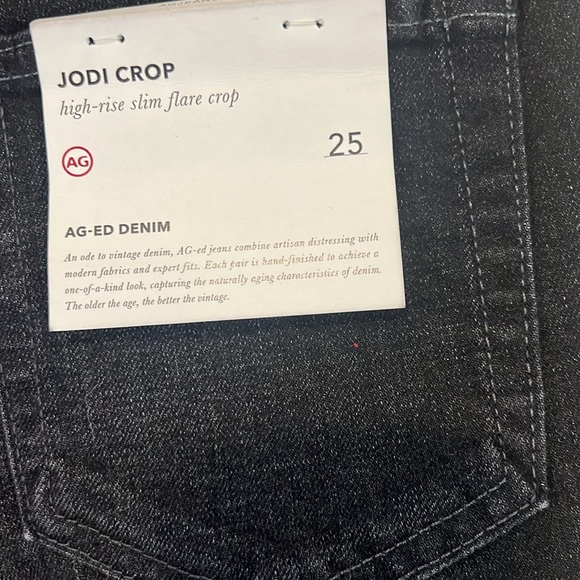 AG | Jodi Crop | High- Rise slim flare crop (multiple sizes available) - Picture 9 of 11